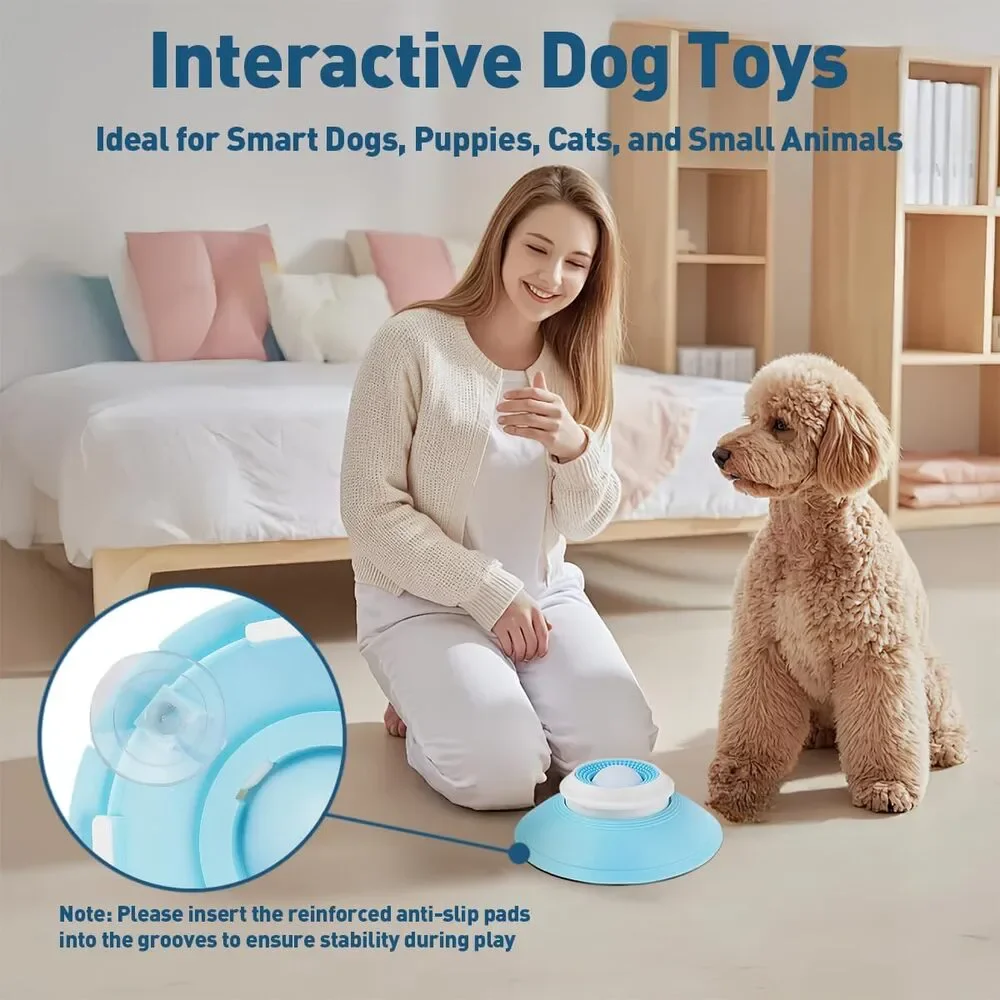 Pet Lick Bowl Liquid Food Slow Feeder Boredom & Anxiety Relief Small Medium Dogs